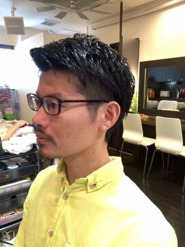 オムヘアーバイグルーマーズ(HOMME HAIR by GROOMER/S) 艶系トラッドスタイル【水道橋 HOMME HAIR 2nd】