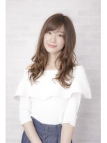 グレージュカラー/シルキーベージュ/斜めバング/銀座/髪質改善