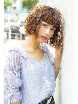 アジールヘア 池袋東口店(agir hair) ウェットカールボブ【池袋】池袋 池袋東口