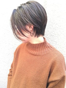 ランプ ヘアー(lamp hair) くびれショート/ブルージュ【lamp尾崎】
