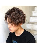 アイリーヘアデザイン(IRIE HAIR DESIGN) 【IRIE HAIR赤坂】人気ツイストスパイラルパーマ×刈り上げ