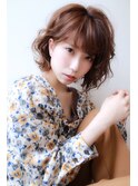 [OCEAN Hair&Life藤原 純]ガーリーデジタルパーマボブ☆