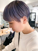 ヴェルダ 池袋店(verda)&nbsp;スパイスパープル×マッシュショート