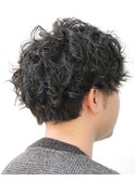 《eAs》メンズショート×パーマStyle
