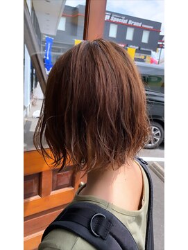 クルニエ(crenier) crenierで作るふわくしゃボブ●