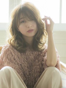 ロンドプランタン 恵比寿(Lond Printemps) 【ロンド恵比寿】くすみオリーブカラーゆるふわセミディ