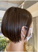 丸みショートボブ