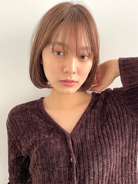 トレス(TRESS) 大人ボブ/ニュアンスボブ/ベージュカラー/20代30代