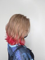 ヘアリゾートエーアイ 高田馬場店(hair resort Ai)&nbsp;20代30代40代マロンベージュ/Aラインボブ/かきあげ[高田馬場駅]