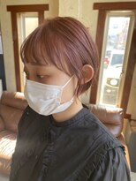 ノイ(neu)&nbsp;大人かわいいショートボブ耳かけショートひし形小顔ボブ