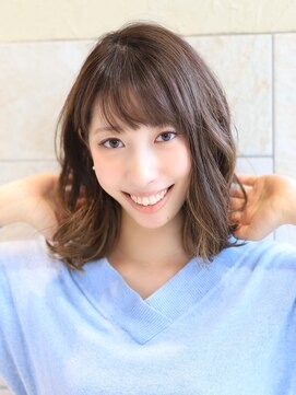 イヴ (EVE) ハイライトミディ【代々木/新宿/EVE hair lounge】