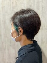 テトテ 門戸厄神店(tetote)&nbsp;【tetote村山サロンスタイル】グリーンインナーカラー