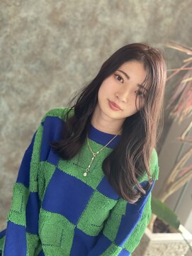 アヴァンティ ヘアーアンドスパ(avanti hair&spa) グレージュ×韓国風艶巻き