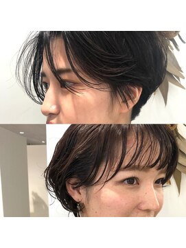 キジ(KIJI) マッシュショート×パーマスタイル