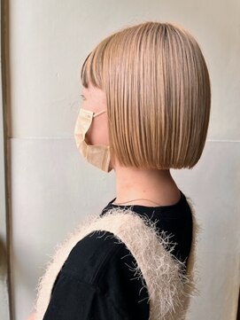 ニコナチカ(nico nachika) ベージュボブ