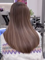 ジルブラン(JIL BLAN)&nbsp;ハイライトバレイヤージュダブルカラー20代30代40代グレージュ