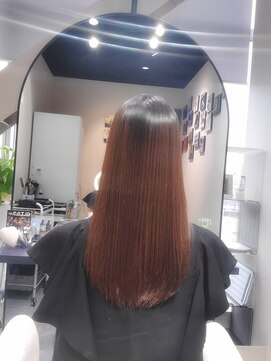 アパートメント オブ ソロン(The Apartment of Solon) 【極艶】/髪質改善/グレージュカラー/フェミニンロング/縮毛矯正