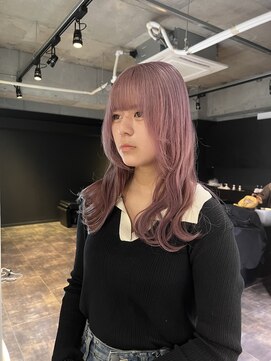 エス 天満扇町(esu) KR29ピンクグレージュ/くすみピンク/グレージュカラー/wカラー