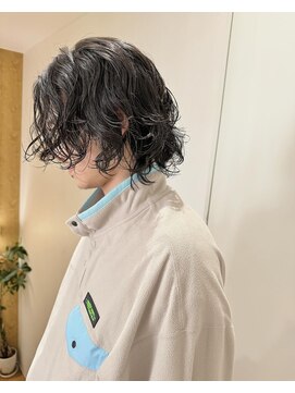 バイオレット 栄店(Violet) メンズボブパーマ ミックスパーマ ニュアンスパーマ センター