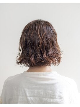 ルプラ ガーデン(le-pla garden) パーマボブ#ケアパーマ#ボブ#切りっぱなし#簡単スタイリング
