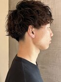 ショートマッシュ のツイストスパイラル