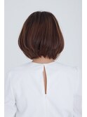 ストレート＋ゆらぎ柔らかヘルシーヘア（バック）