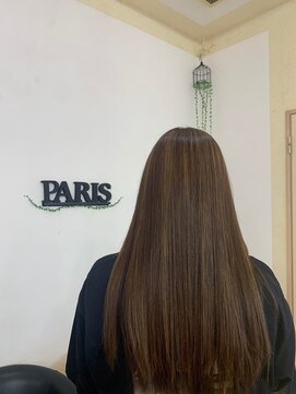 ワンポイント ウィズ パリス(One Point with Paris) ハイライトカラー×ツヤ増し増し髪質改善トリートメント