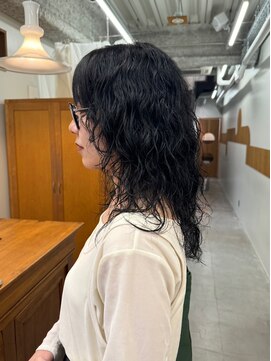 ニール シトロン 名古屋 伏見 丸の内(NEELU citron) 【Neeluscuro_take】レイヤーウェーブパーマ