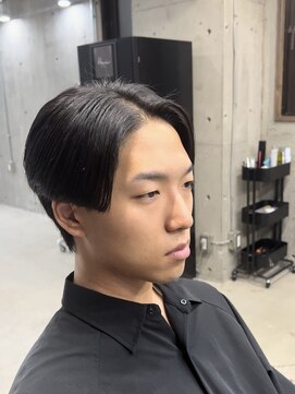 フイ 自由が丘(men's salon Hui) ハイトーンカラー/マッシュパーマ/アースカラー/men's/