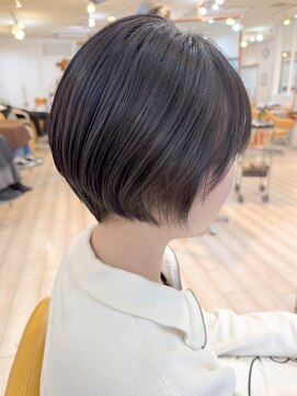 モリオ フロム ロンドン 成増店 【morio成増/児玉】丸みショート 髪質改善ショート