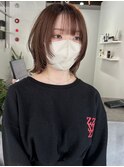 前髪カタログ/イメチェンスタイル/ウェーブパーマ/こなれミディ