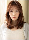 シースルーバングミックスカールミディTc3浦和20代30代40代