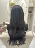 暗髪°+☆。ラベンダーアッシュカラー♪