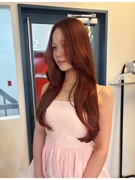 ノード(NODO) 【ブリーチなし】高彩度オレンジカラー