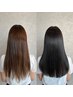 ◇8月限定◇色素改善カラー+髪質改善トリートメント【カット込み】