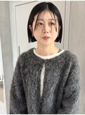 【YOKE】カーキグレージュアッシュグレージュ縮毛矯正髪質改善