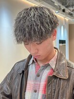 ルースト 渋谷店(ROOST)&nbsp;ツイストスパイラル×ホワイトハイライト