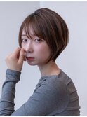 デザインカラー/レイヤーカット/ウェットヘア/オリーブベージュ