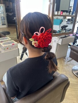 コワファースト 大分(COIFF1RST) 前撮り、ヘアセット