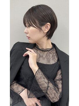 シー バイ ロンド 新宿(Sea by Lond) 【大重】コンパクトマッシュショート/新宿/髪質改善/縮毛矯正