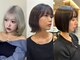 ビグディーサロン(BIGOUDI SALON)の写真/【大阪/梅田/北新地】レイヤーボブ・切りっぱなしボブが好評◎小顔魅せカットで毎朝のセットを楽に可愛く♪