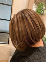 フラココ 神楽坂(hurakoko kagurazaka)&nbsp;【廣田真弓】ハイライト立体感ボブスタイル