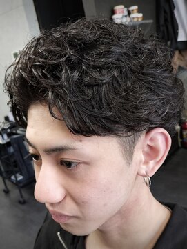 フェザーショート/メンズカット/メンズ / バーバー/理容室