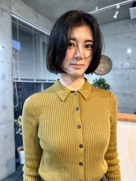 ティール 代々木上原(Teal) 大人の切りっぱなしボブ