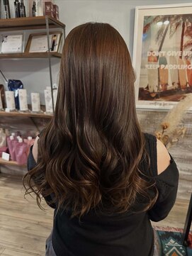 ガーデン Garden ヘアーメイク hair make オリーブカラー