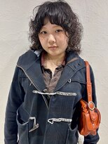 サル(saru)&nbsp;レイヤーウェーブパーマ