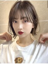 サンドパールス 仙台店(sand PALCE)&nbsp;髪質改善/大人ガーリー/似合わせカット/ショートボブ前髪/仙台