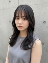 ヘアサロンエム 大宮東口(HAIR SALON M)&nbsp;レイヤーカット/オリーブカラー/大宮/ブリーチ/顔まわり/透明感