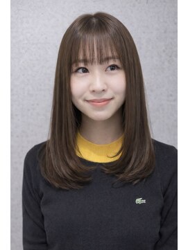 テラ(terra) 赤み消し透明感オリーブベージュ×艶ストレート