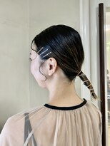 ピエドプールポッシュ(PiED DE POULE POCHE)&nbsp;結婚式お呼ばれヘアーアレンジ